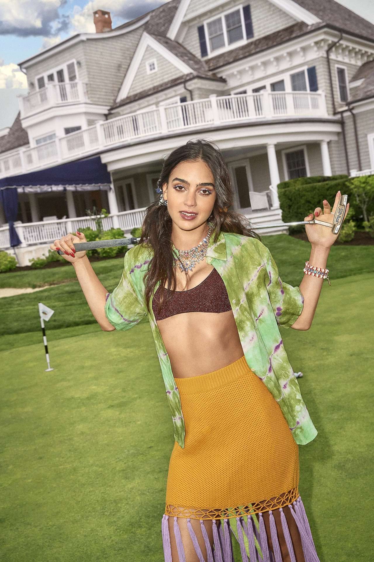 Melissa Barrera in Ben Watts Shoot for the New York Post