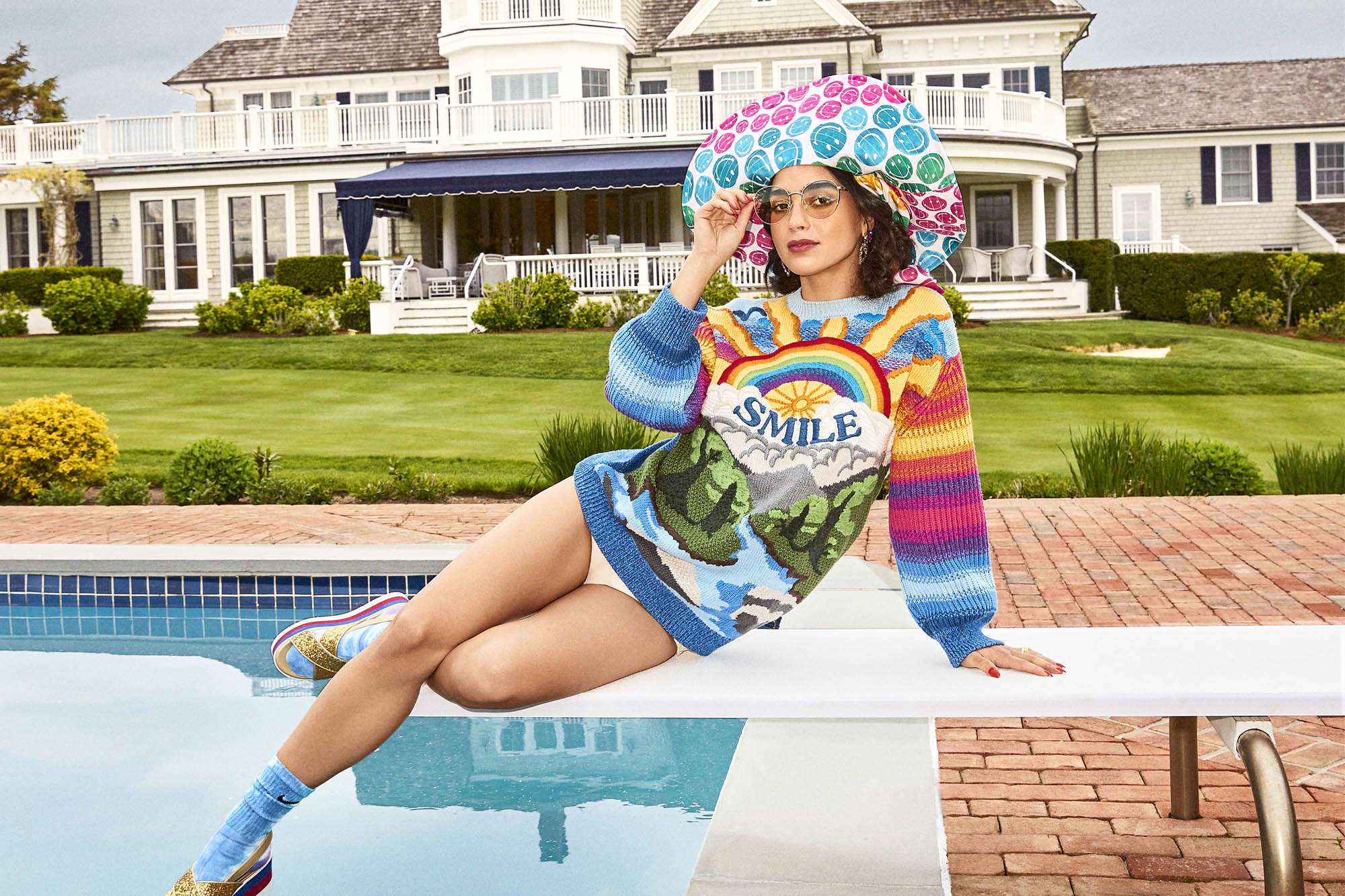 Melissa Barrera in Ben Watts Shoot for the New York Post