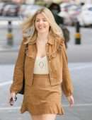 Mollie King at BBC Radio One Studio in London
