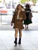 Mollie King at BBC Radio One Studio in London