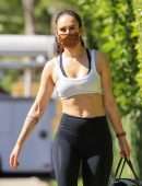 Rumer Willis Outside a Pilates Class in West Hollywood