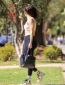 Rumer Willis Outside a Pilates Class in West Hollywood