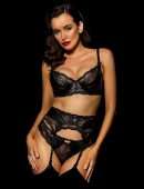 Sarah Stephens Photoshoot in Black Lingerie