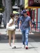 Selma Blair in Shorts, Out and About in LA