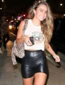 Sommer Ray Booty in Tiny Shorts at Hyde in Hollywood