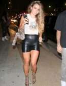 Sommer Ray Booty in Tiny Shorts at Hyde in Hollywood