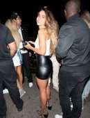 Sommer Ray Booty in Tiny Shorts at Hyde in Hollywood