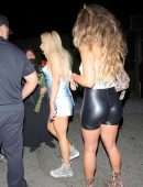 Sommer Ray Booty in Tiny Shorts at Hyde in Hollywood