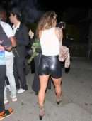 Sommer Ray Booty in Tiny Shorts at Hyde in Hollywood
