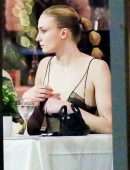 Sophie Turner Cleavage at Il Pastaio in Beverly Hills