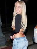 Tana Mongeau Booty and Cleavage in a Racy Outfit Out in Hollywood