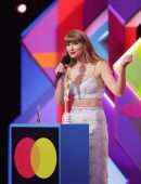 Taylor Swift at The BRIT Awards 2021 in London