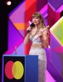 Taylor Swift at The BRIT Awards 2021 in London