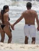 Teresa Giudice and her Boyfriend's PDA as they Passionately Kiss on a Mexican Beach
