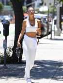 Alessandra Ambrosio Outside Gym in Beverly Hills