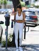 Alessandra Ambrosio Outside Gym in Beverly Hills