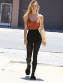 Alexis Ren Cleavage, Out in Los Angeles