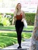 Alexis Ren Cleavage, Out in Los Angeles