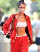 Bella Hadid Toned Body, Out in New York City