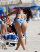 Camila Cabello Booty in Bikini at a Beach in Miami