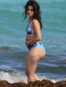 Camila Cabello Booty in Bikini at a Beach in Miami