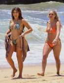 Chloe Ferry Booty in Tiny Snakeskin Thong Bikini in Portugal