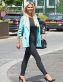 Christine McGuinness Booty in Jeans, Out and About in Liverpool