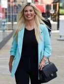 Christine McGuinness Booty in Jeans, Out and About in Liverpool