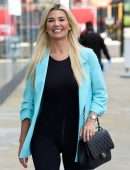 Christine McGuinness Booty in Jeans, Out and About in Liverpool