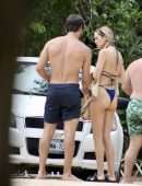 Delilah Belle Hamlin Booty in a Thong Bikini in Tulum