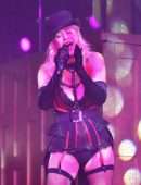 Denise Van Outen Performing at Proud Embankment in London
