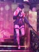 Denise Van Outen Performing at Proud Embankment in London