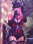 Denise Van Outen Performing at Proud Embankment in London