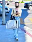 Dove Cameron Shopping at Alice and Olivia in West Hollywood
