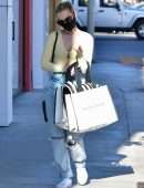 Dove Cameron Shopping at Alice and Olivia in West Hollywood