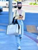 Dove Cameron Shopping at Alice and Olivia in West Hollywood