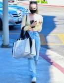 Dove Cameron Shopping at Alice and Olivia in West Hollywood
