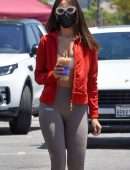 Eiza Gonzalez Booty Outside Alfred's in West Hollywood
