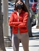 Eiza Gonzalez Booty Outside Alfred's in West Hollywood