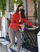 Eiza Gonzalez Booty Outside Alfred's in West Hollywood