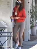 Eiza Gonzalez Booty Outside Alfred's in West Hollywood