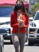 Eiza Gonzalez Booty Outside Alfred's in West Hollywood