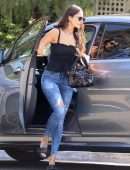 Eiza Gonzalez Booty in Jeans, at San Vicente Bungalows in West Hollywood