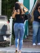 Eiza Gonzalez Booty in Jeans, at San Vicente Bungalows in West Hollywood