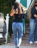 Eiza Gonzalez Booty in Jeans, at San Vicente Bungalows in West Hollywood