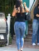 Eiza Gonzalez Booty in Jeans, at San Vicente Bungalows in West Hollywood