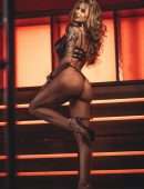 Ester Dee in Leather Lingerie Photoshoot - June 2021