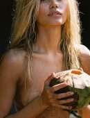 Frida Aasen Stunning Photoshoot for Eberjey Campaign