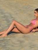 Georgia Harrison Looks Stunning in a Tiny Bikini on the Beach in Miami
