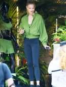 Karlie Kloss Booty, Promoting her New Line in NYC